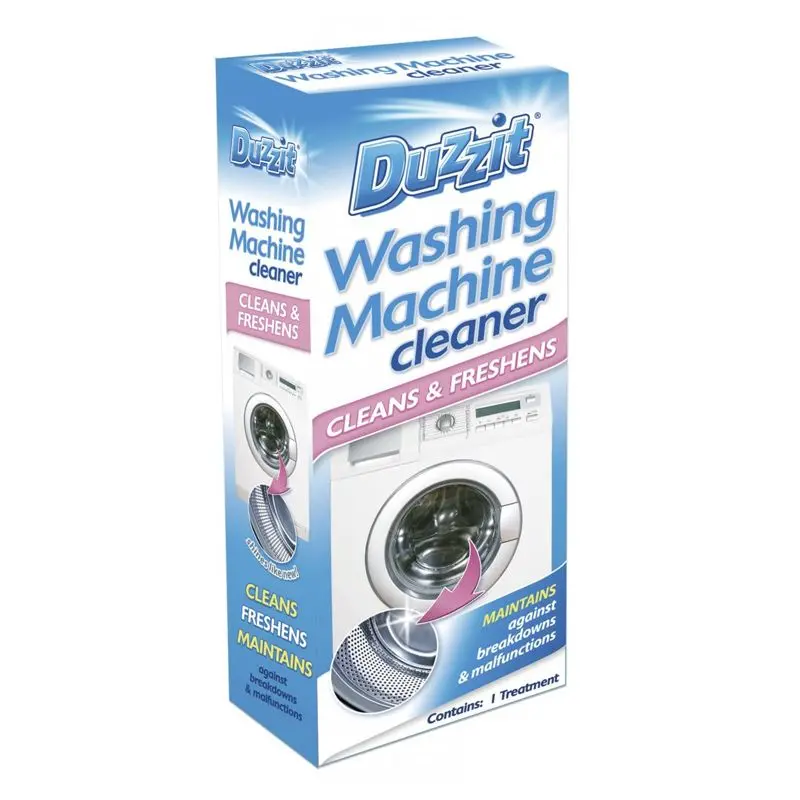 Duzzit Washing Machine Descaler & Cleaner – 250ml Appliance Maintenance Formula