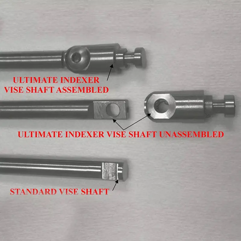 Dyna-King Adjustable Shaft for Vise Mounting