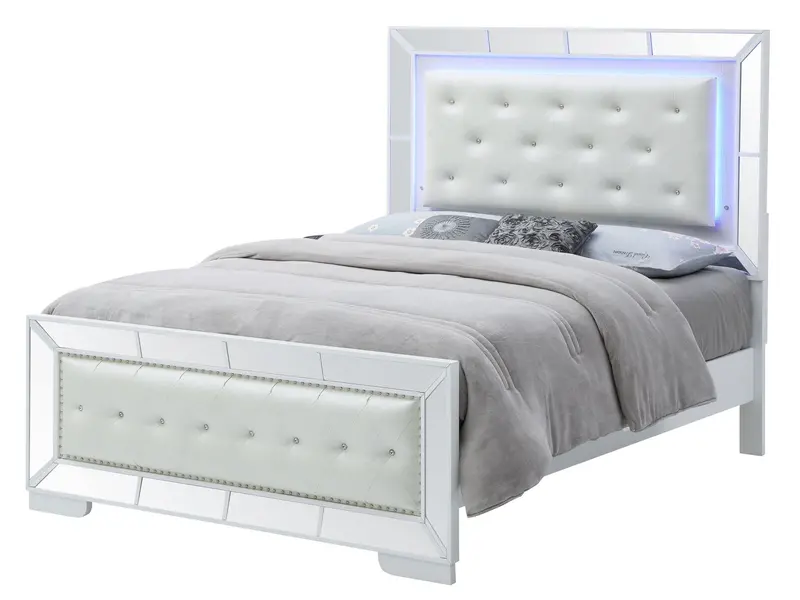Elegant Modern Platform Bed – Contemporary Style