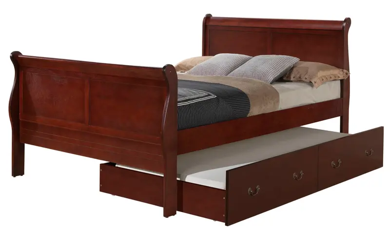 Elegant Trundle Bed with Classic Design Elements