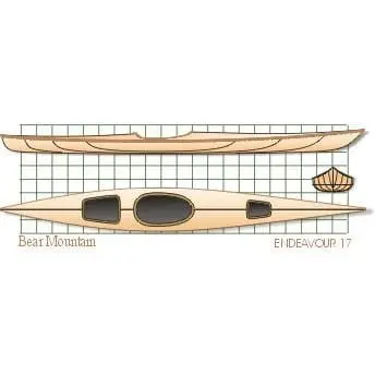 Endeavour 17′ Traditional Kayak Building Plan