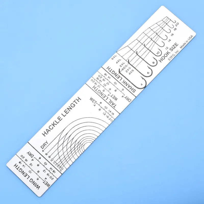 Enrico Puglisi Trout Fly-Tying Gauge Tool