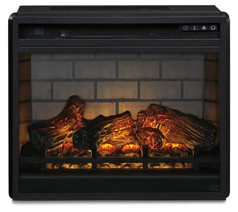 Entertainment Accessories Infrared Fireplace Insert with Flame Effect