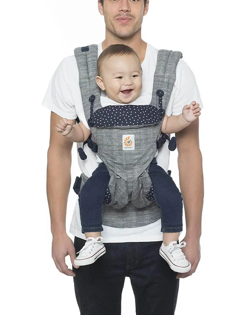 Ergobaby Omni 360 All-Position Baby Carrier (Front, Hip, Back)