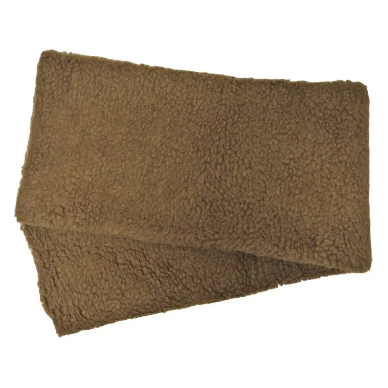 Extra-Large Brown Fleecy Pet Mat for Comfortable Resting