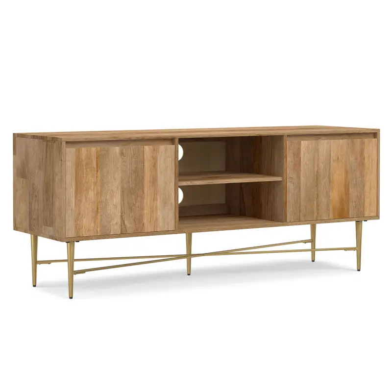 Fallon Natural-Finish TV Media Console