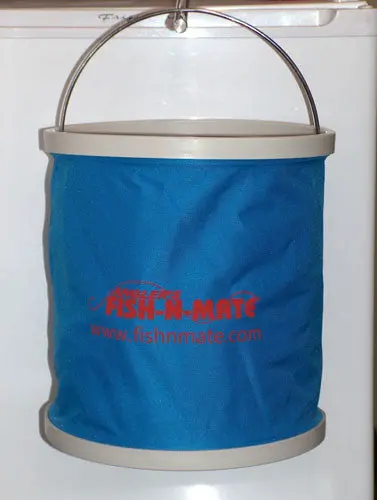 Fish N Mate Collapsible Blue Bucket