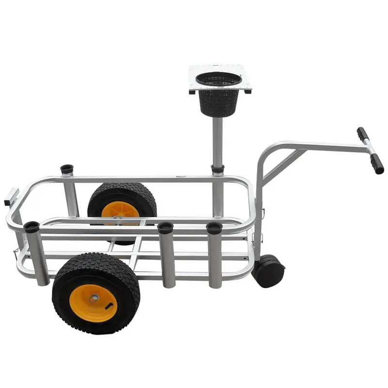 Fish N Mate Junior Beach Fishing Cart with Front Caster – Angler’s Edition