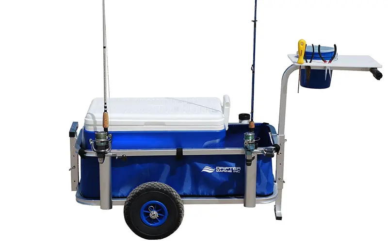 Fishing Cart Combo Kit – Cart, Liner & Cutting Board Included