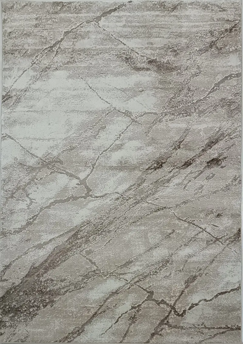 Forza Taupe Power-Loomed Area Rug – 6.5 ft x 9 ft