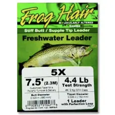 Frog Hair Stiff Butt Leader – Reinforced Design