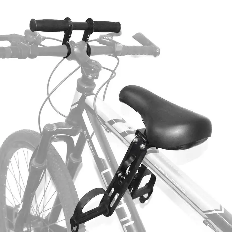 Front-Mount Child Bike Seat for Secure Riding