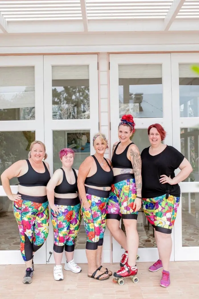 Full Bloom Floral Print High-Waisted Leggings