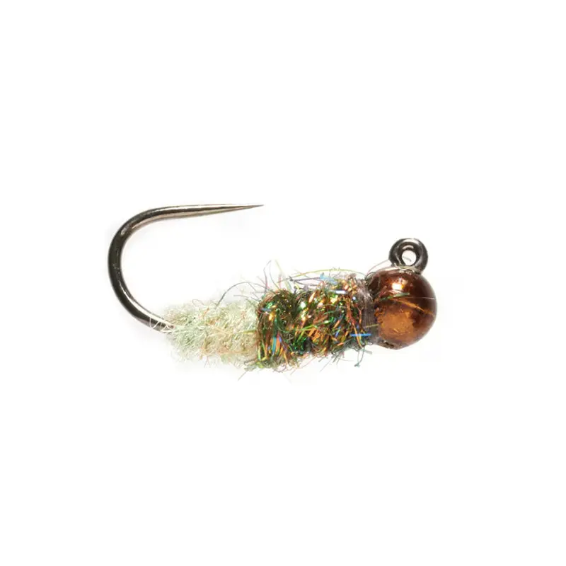 Fulling Mill Goodspeed’s Evolved Sparkle Pupa – Barbless Caddis Imitation