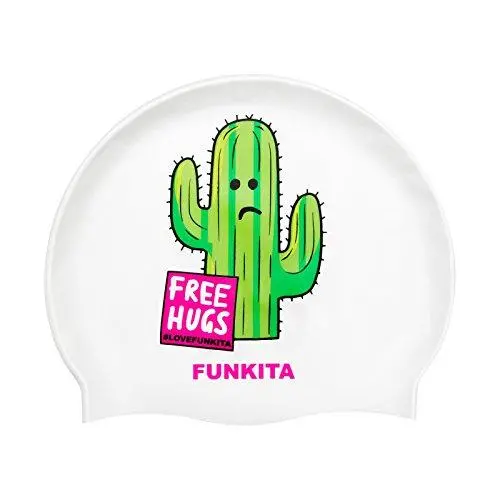 Funkita Free Hugs Silicone Swim Cap – Soft Comfort Fit