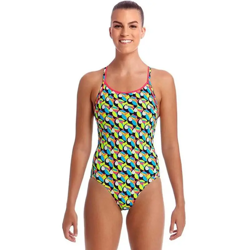 Funkita Ladies Toucan Do It Eco Diamond Back Swimsuit