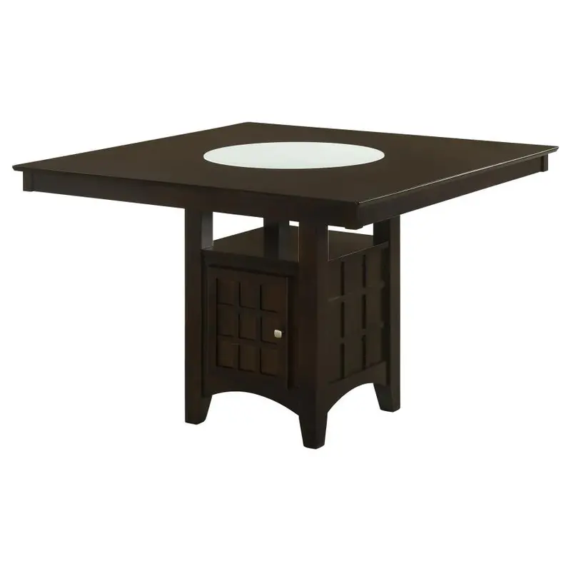 Gabriel Cappuccino Counter Height Dining Table