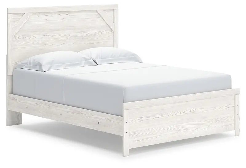 Gerridan Contemporary Panel Bed – Clean-Lined Platform Style
