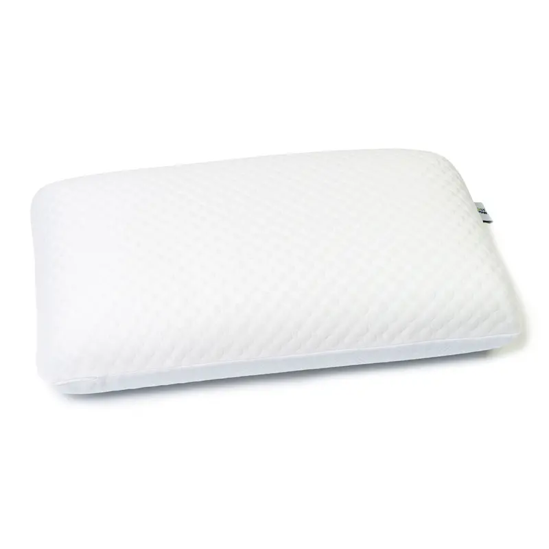 GhostPillow Cooling Gel Memory Foam Pillow – High-Performance Foam for Temperature Regulation (White)