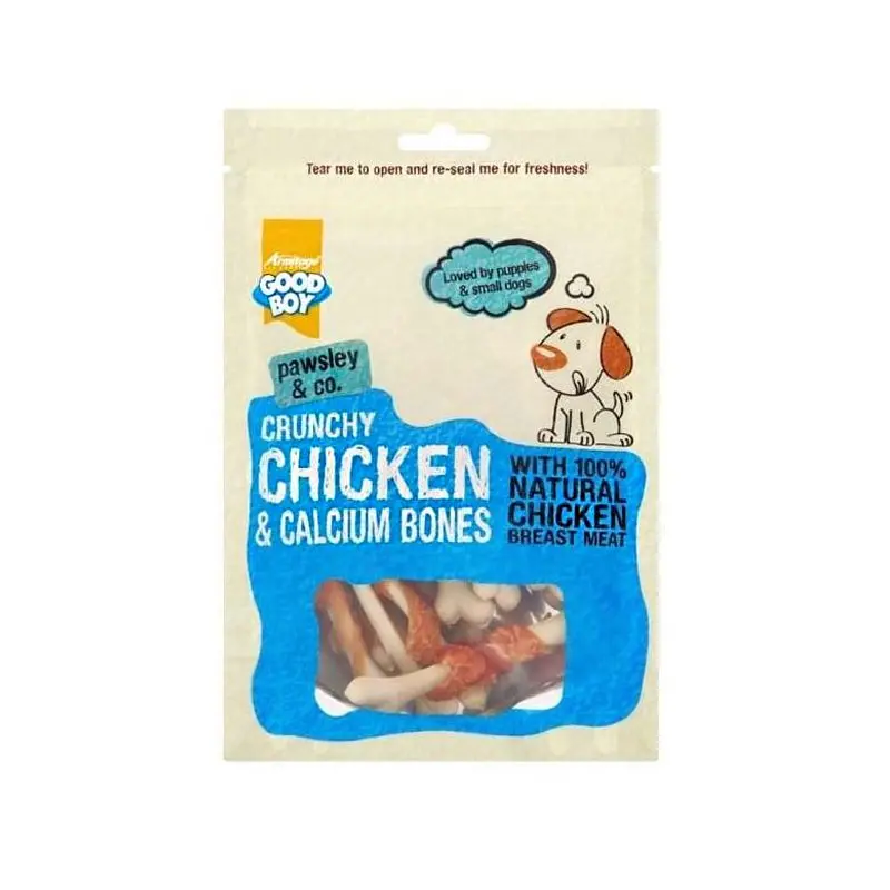 Good Boy Calcium-Enriched Chicken Bones – 100g