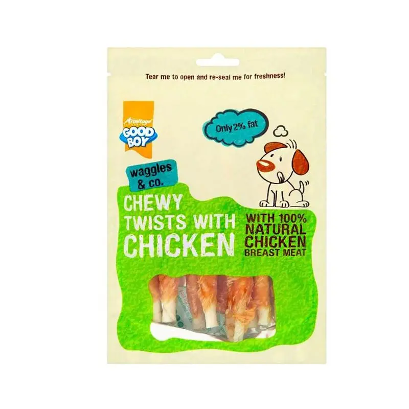 Good Boy Chewy Chicken Twist Dog Treats – 100g