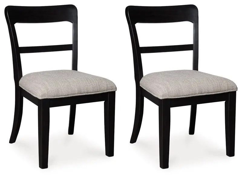 Greddinton Upholstered Dining Side Chairs (Set of 2)