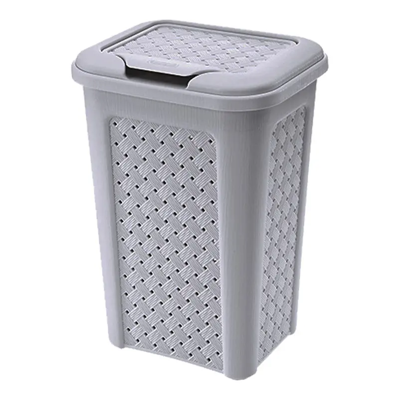 Grey 10-Litre Bin Clip Lid – Arianna Line by TS UK
