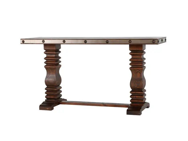 Hacienda Sofa Table and Console Table Combo