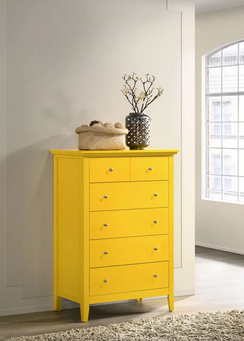 Hammond Wooden Chest – Contemporary Storage Chest with Smooth Glide Drawers