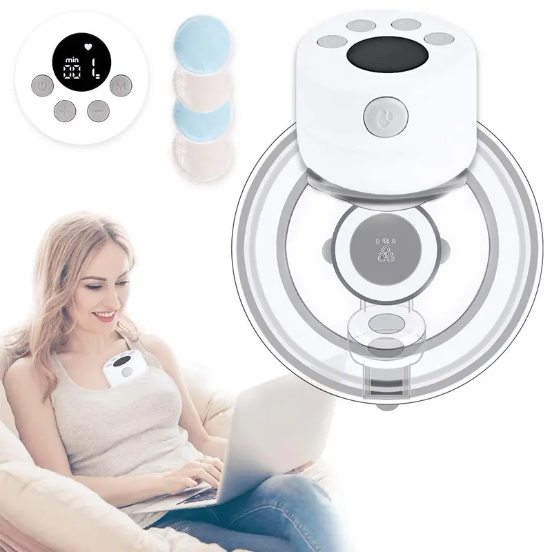 Hands-Free Wearable Bra for Breast Pumping on the Go