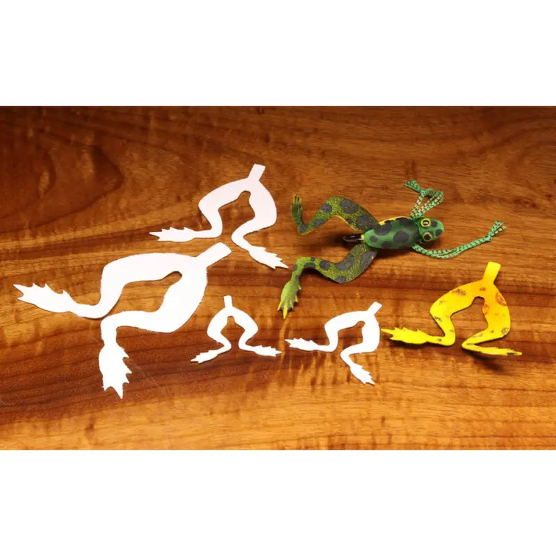 Hareline Cohen’s Frog Legs – Articulated Leg Strips for Lure Flies