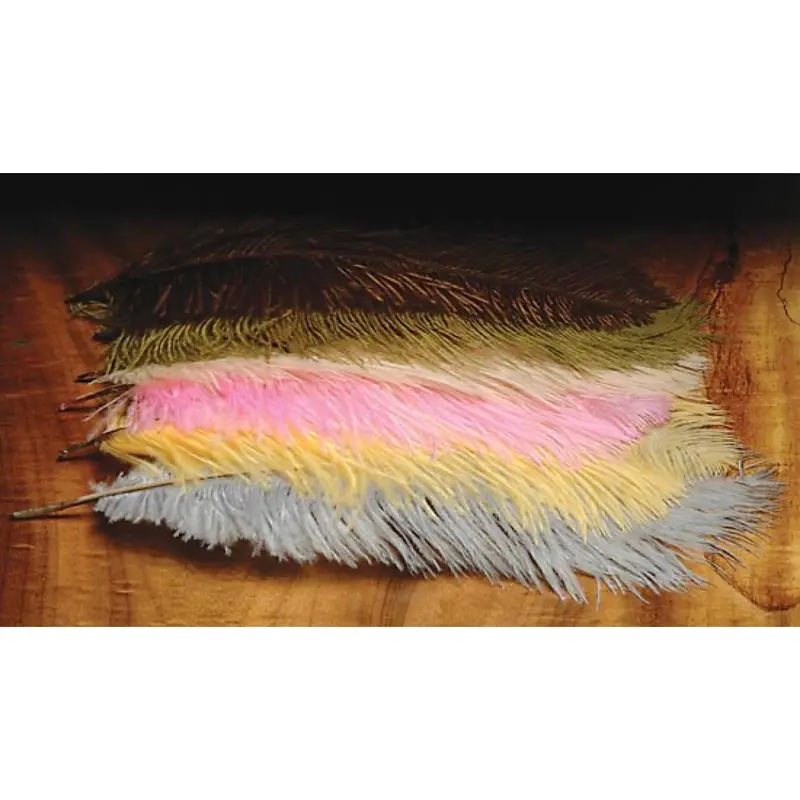 Hareline Ostrich Herl – Lustrous, Fine-Diameter Wrapping Material
