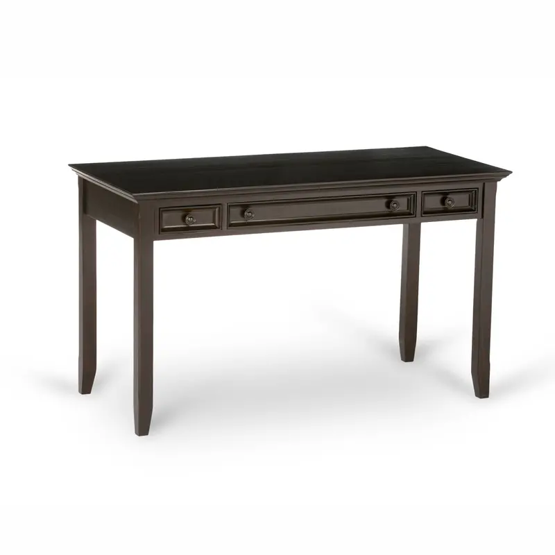 Hickory Brown Desk – Amherst Modern Office Piece