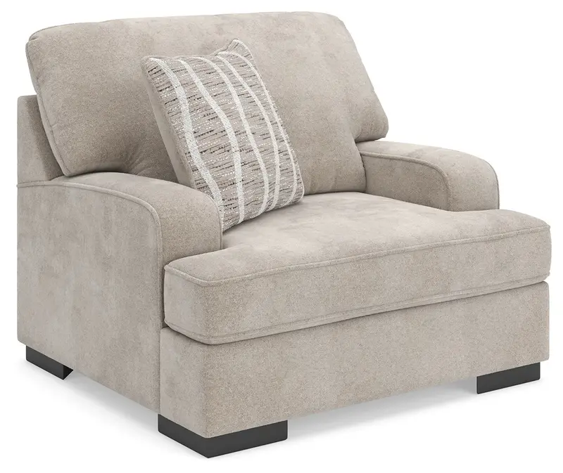 High Profile Taupe Chair and a Half