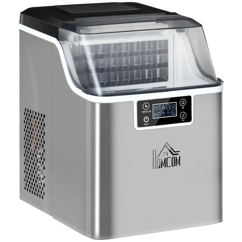 Homcom 20kg Commercial-Style Countertop Ice Maker