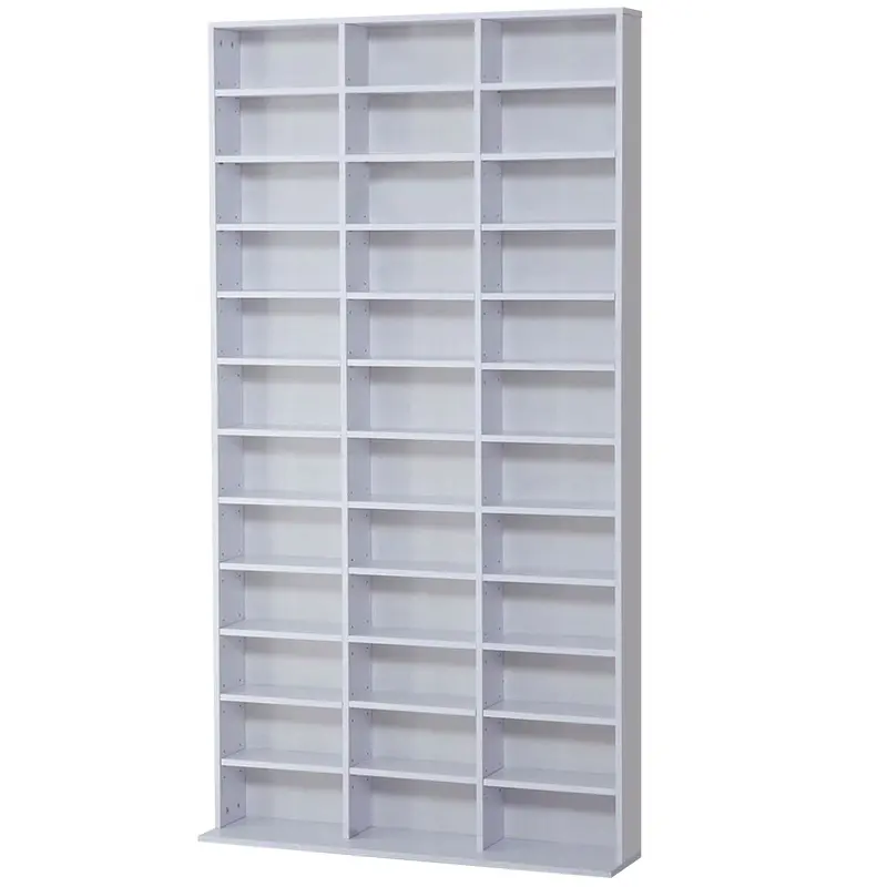 Homcom 33-Compartment Adjustable White Storage Unit