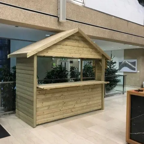 Indoor-Use Garden Chalet – 3m x 1.2m (9.8ft x 3.9ft) Compact Utility or Hobby Room – Churnet Valley XCH01