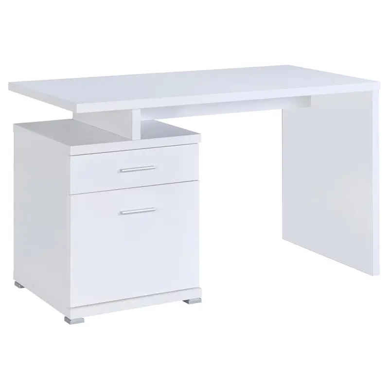 Irving Modern 2-Drawer Computer Desk for Home Office