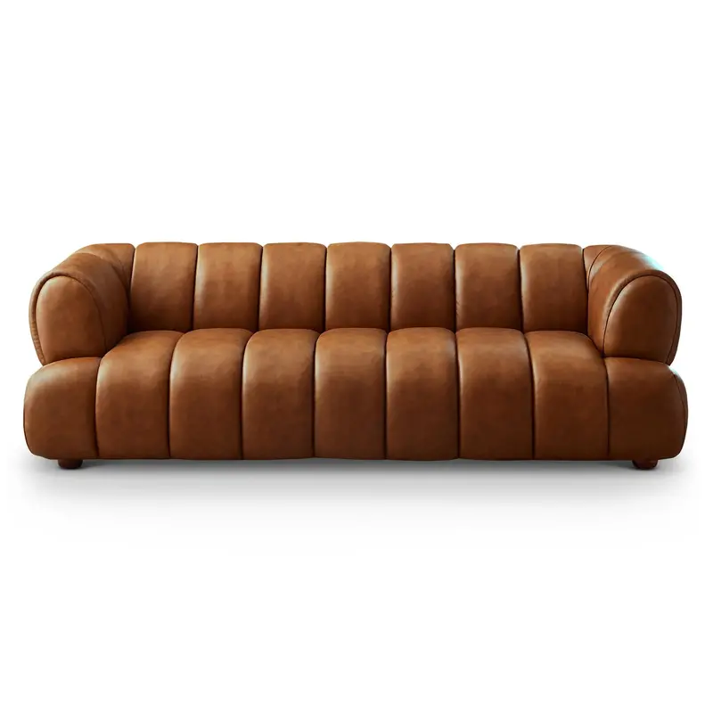 Jasmin Upholstered Sofa – Elegant Silhouette for Refined Living Areas