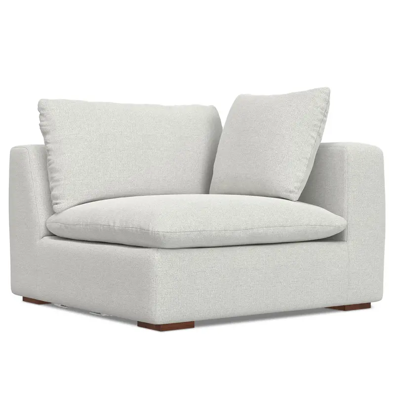 Jasmine Gray Right-Arm Sofa Module – Modular Sectional Component