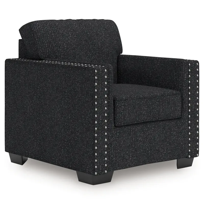 Jasmine Peaks Coal-Tone Accent Chair