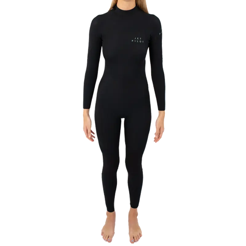 Jetpilot Flight 3X2 Back-Zip Steamer with Jet-Loc Seals – Women’s Medium Size