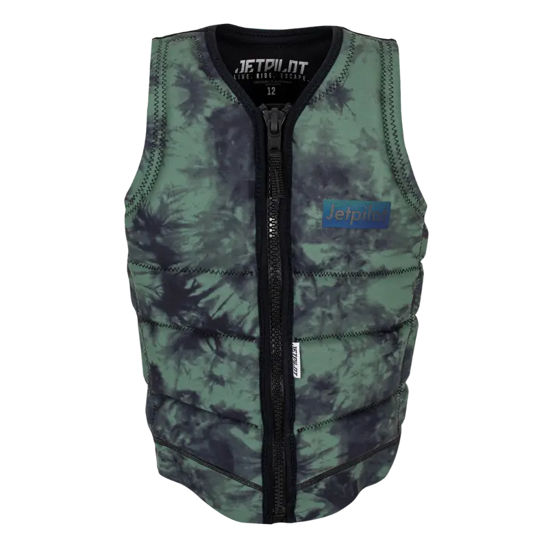Jetpilot Prime Youth CE Impact Vest – Certified Protective Neo Vest for Young Riders