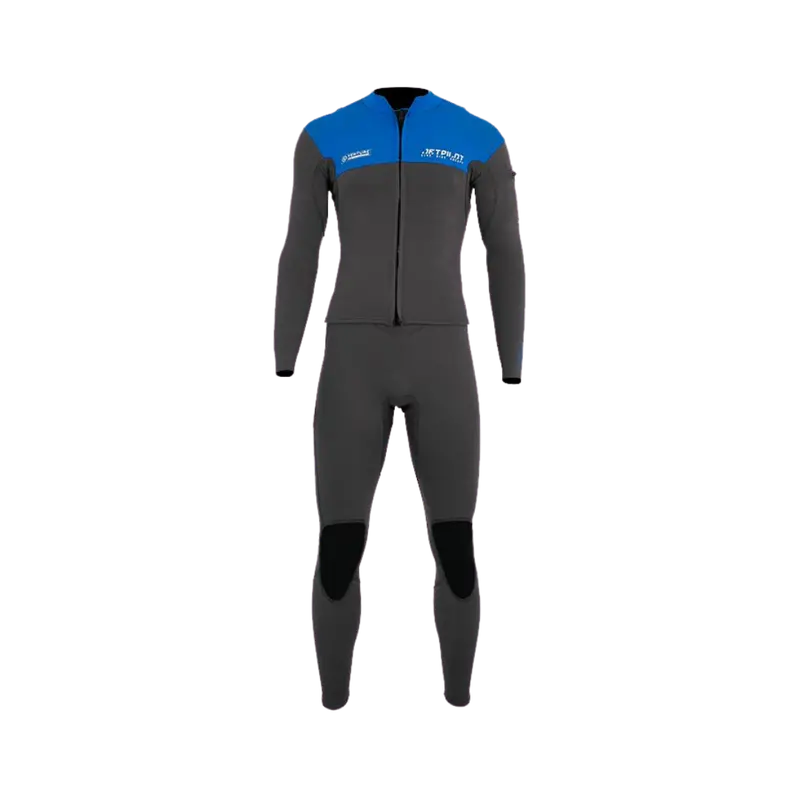 Jetpilot Venture Blue PFD Jacket with Integrated Life Vest