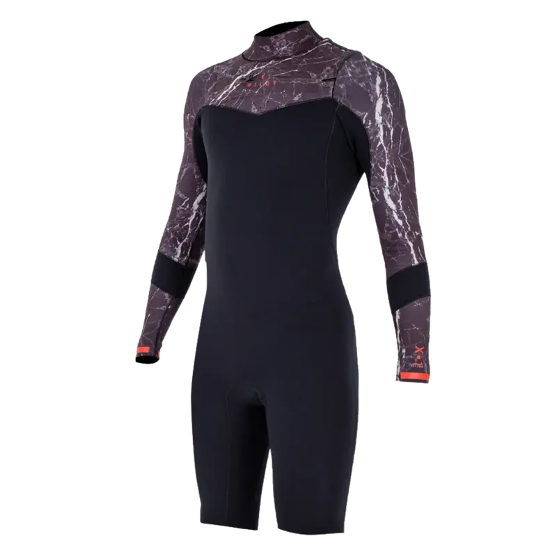 Jetpilot X1 GBS Long-Sleeve Springsuit – Seamless Seams, Full Mobility