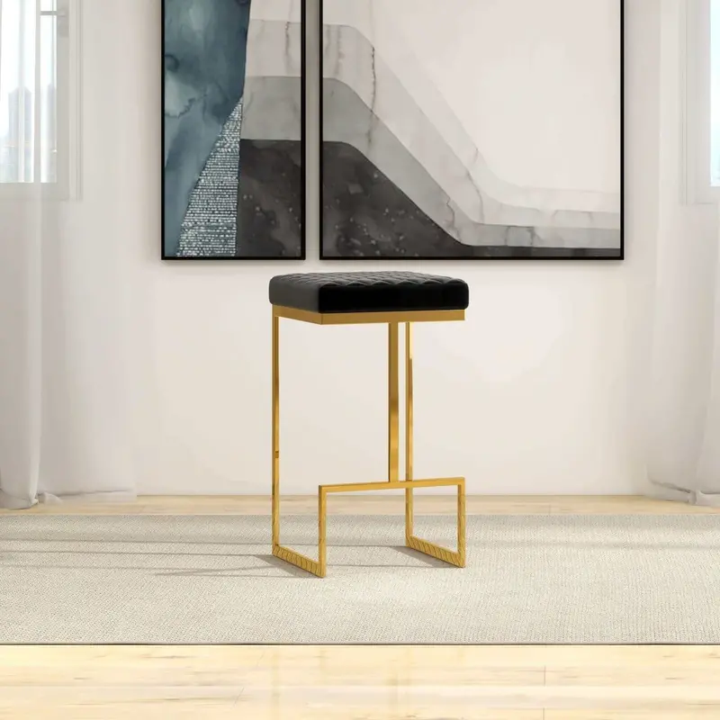 Joel Upholstered Counter Stool – Mid-Century Luxury Design