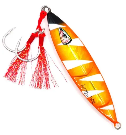 JohnnyJigs Ridged Slow-Pitch Metal Jig