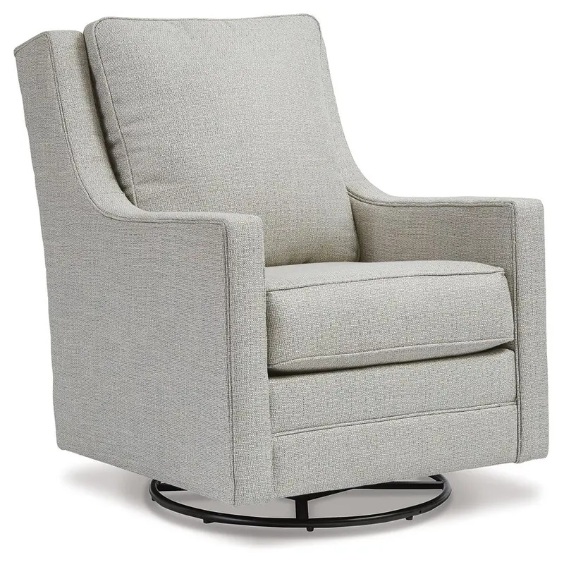 Kambria Swivel-Glider Accent Chair with Cushioned Seat