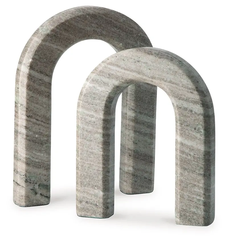 Keithton Taupe Sculpture Set – 2-Piece