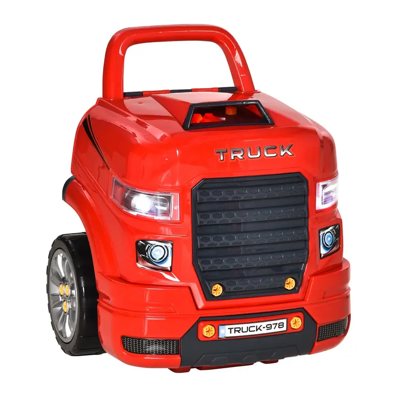 Kids’ Engine-Themed Truck Toy Set – Interactive Horn-Powered Play Vehicle